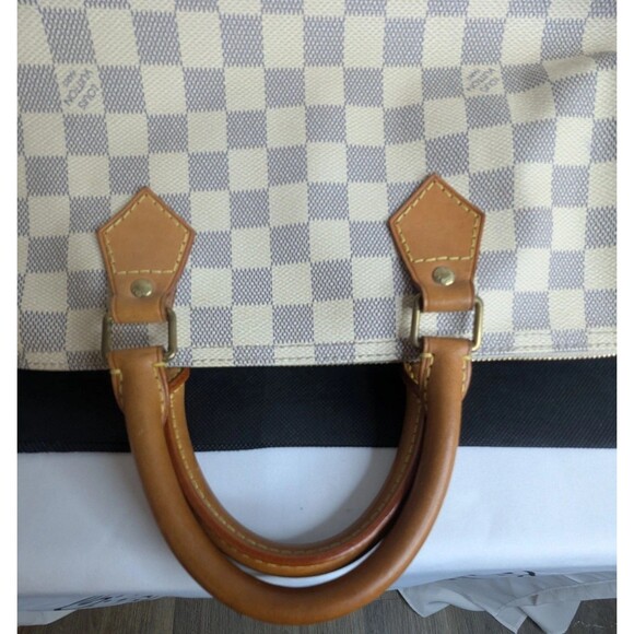 Louis Vuitton Speedy Damier Azur - 35, Lock & Key included, Authentic - Picture 7 of 16